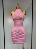 Pink Candy Mini Dress