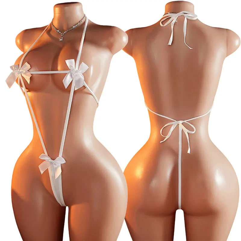 Bow Bodysuit Lingerie