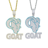 Goat Iced Out Chain