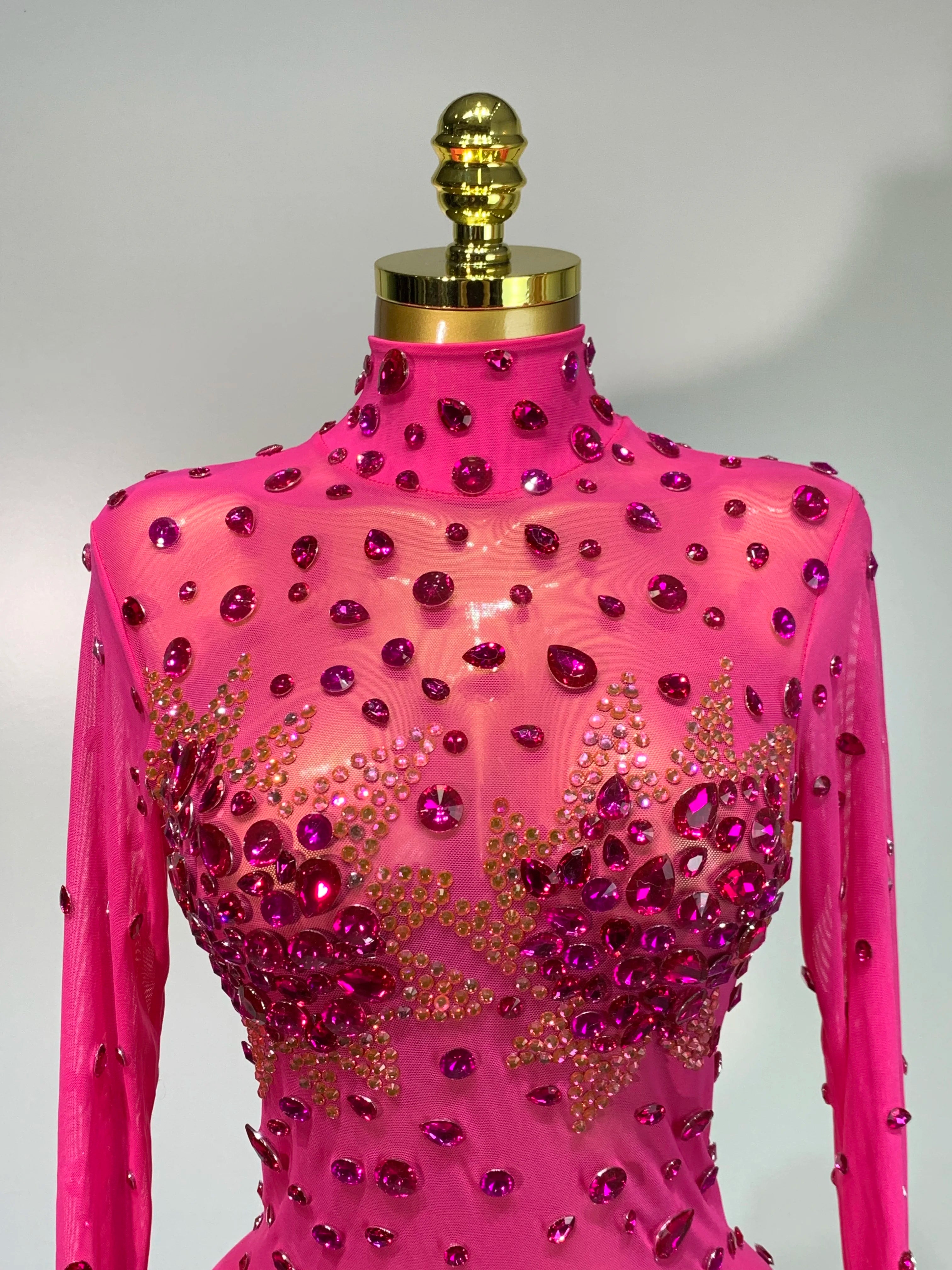 Sparkly Rhinestone Bodycon Dress