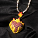 Burning Heart Pendant