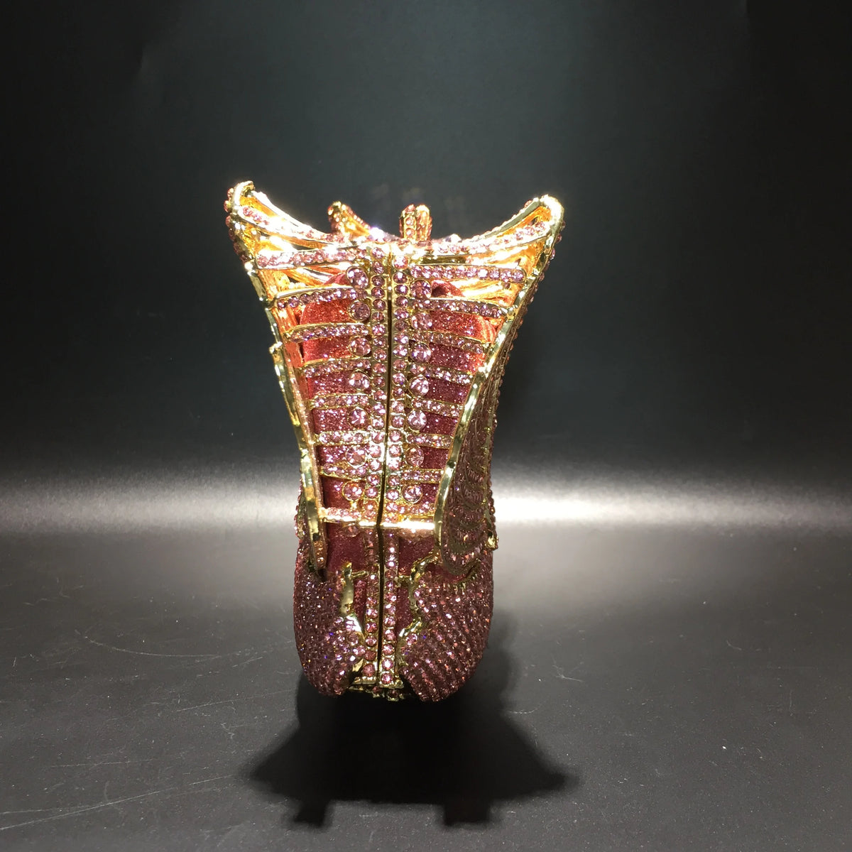 Swan Crystal Clutch