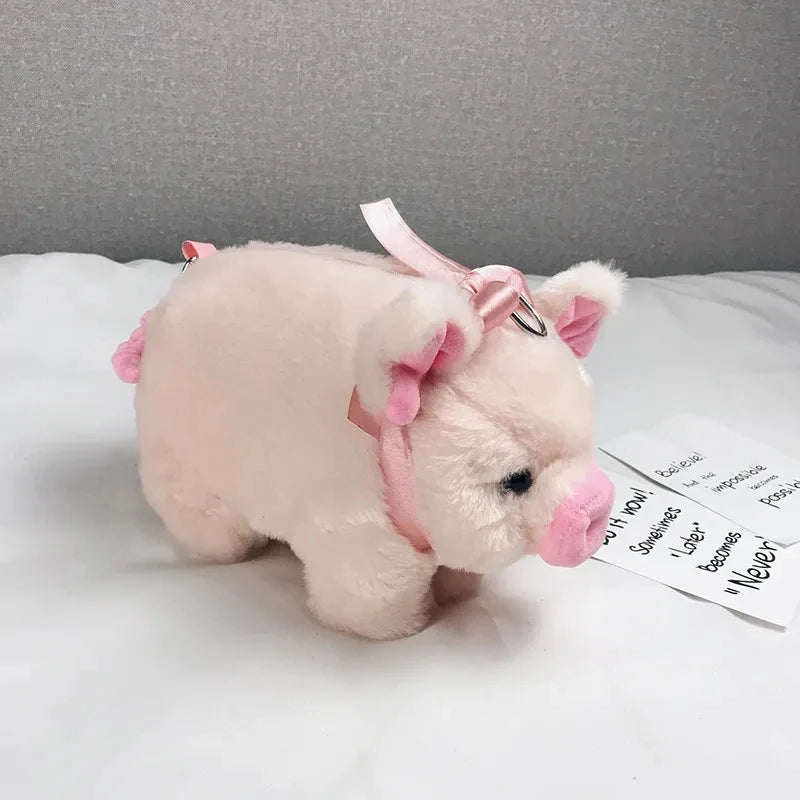 Piglet Plush Crossbody Bag