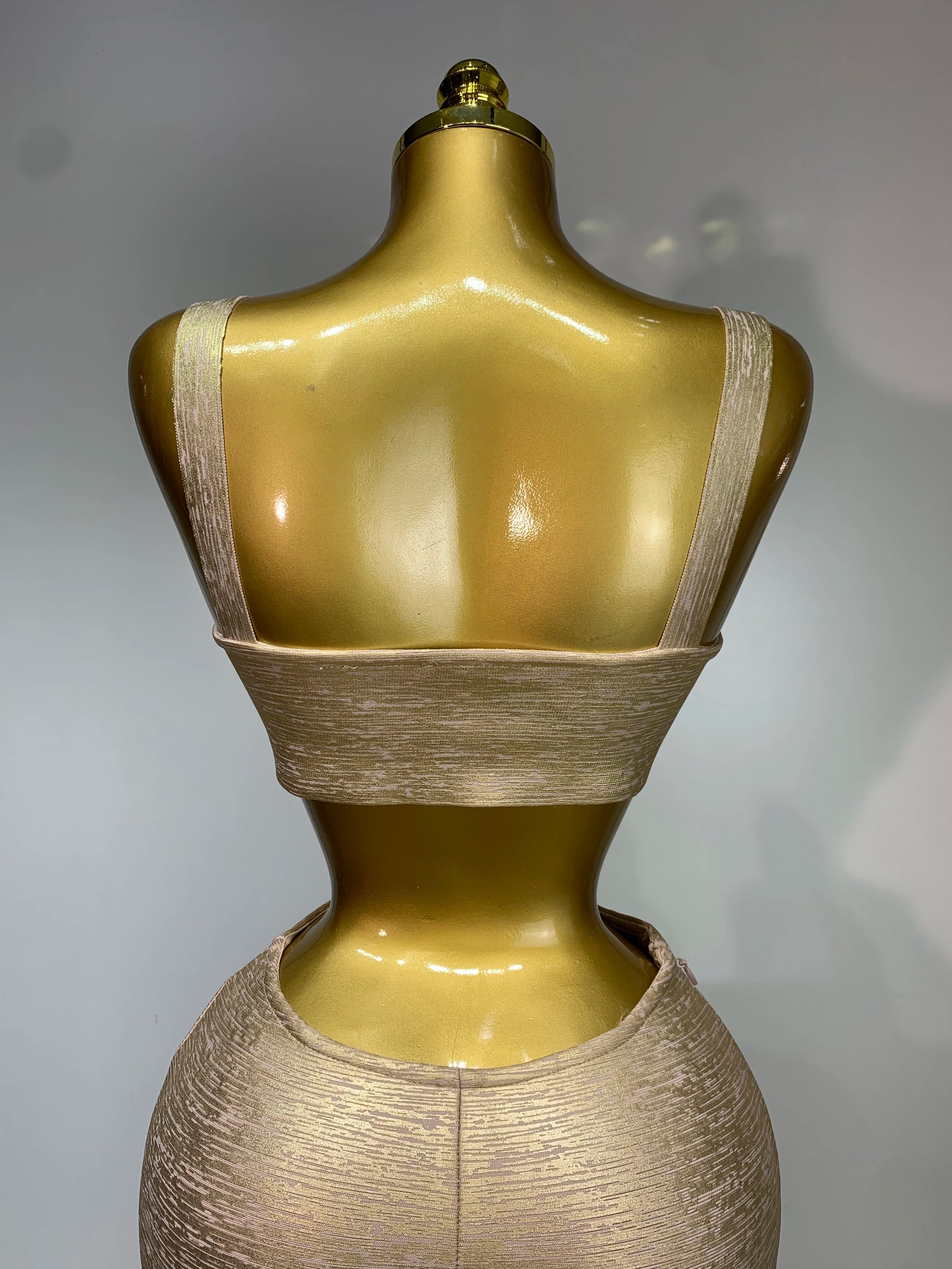 Gold Dress