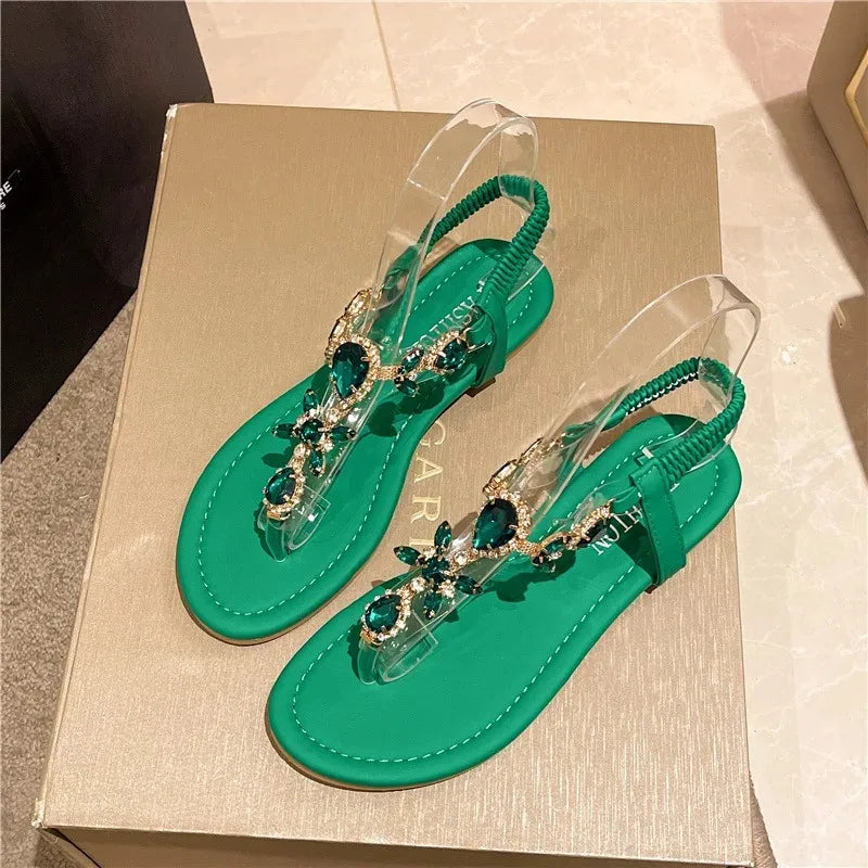 Luxury Rhinestone Sandals