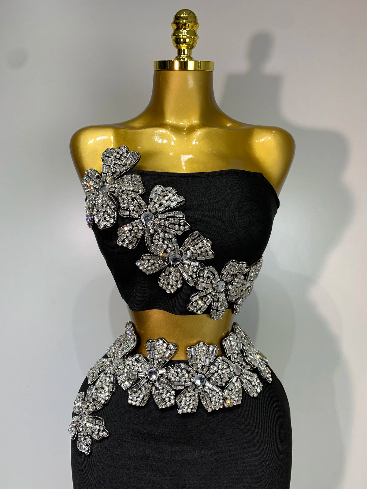 Flower Diamonds Two Piece Set
