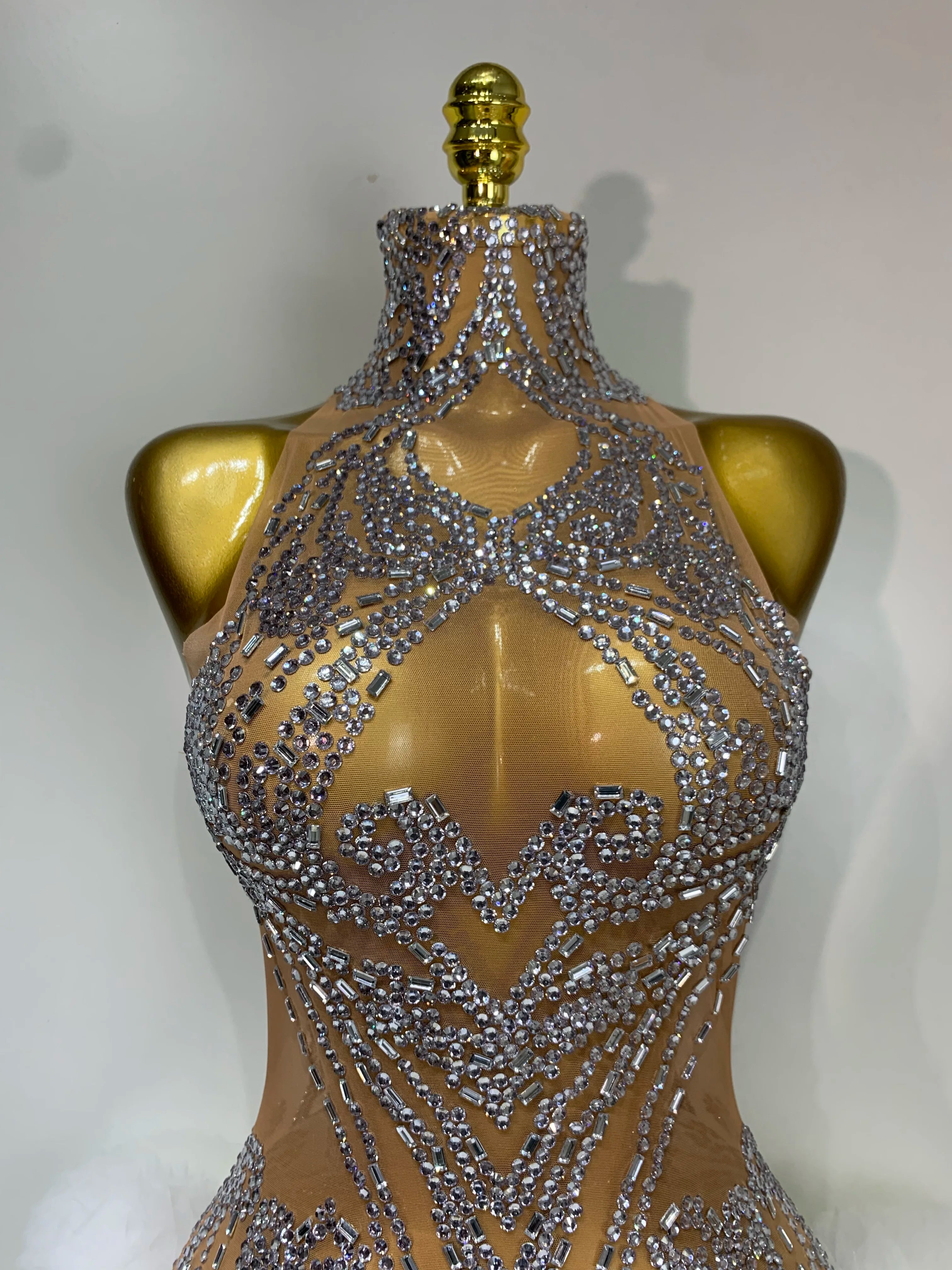 Pretty Swan Luxury Diamonds Dress