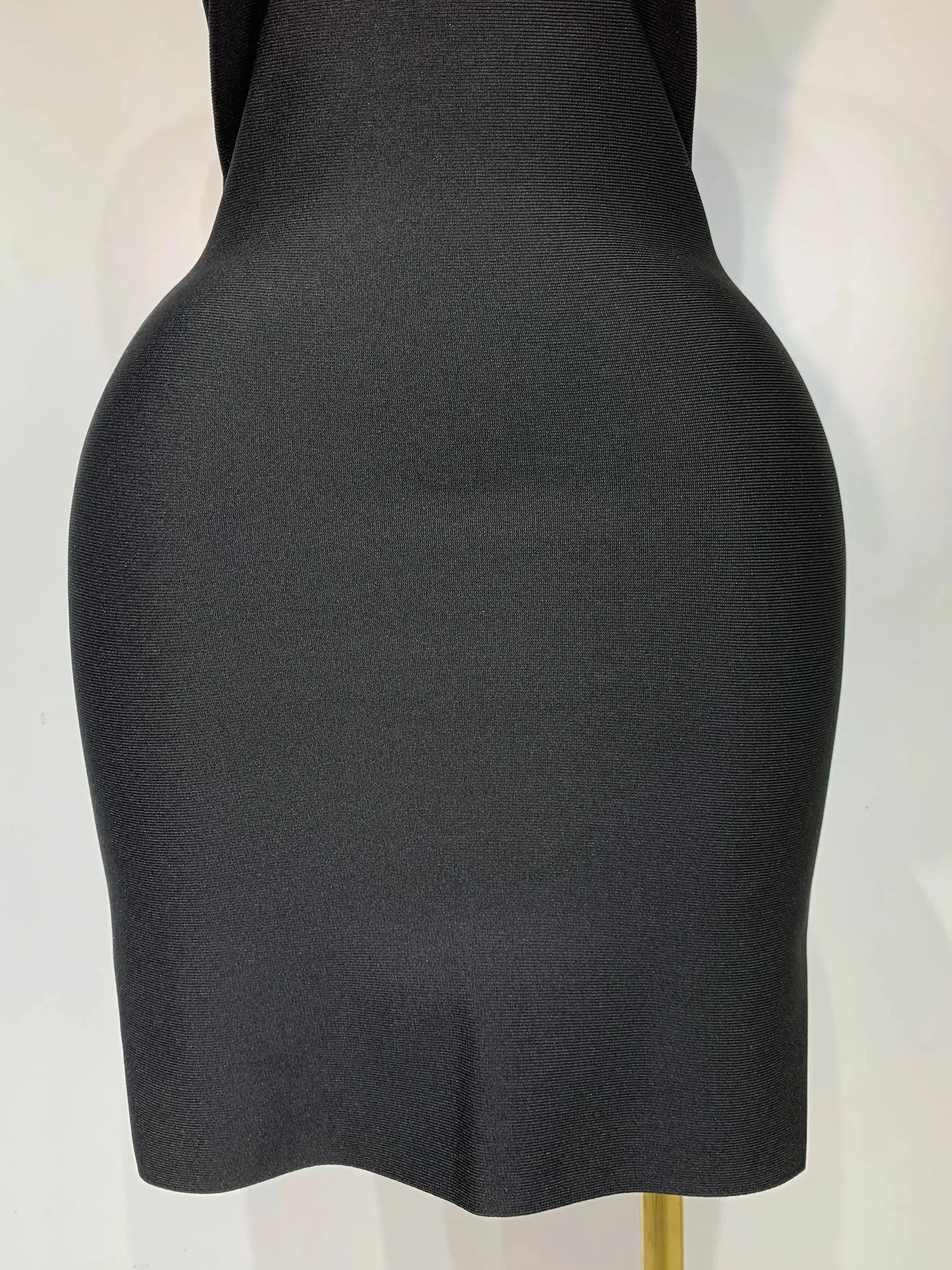 Ms Teacher Black Bodycon Dress