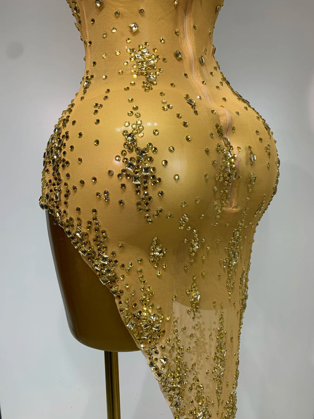 Sparkly Crystal Diamond Dress