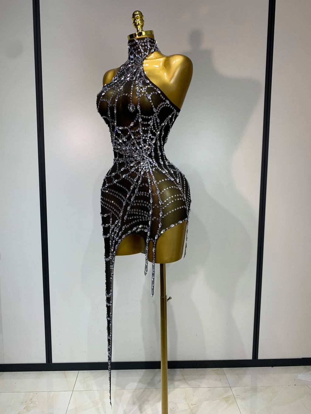 Spider Web Split Side Dress