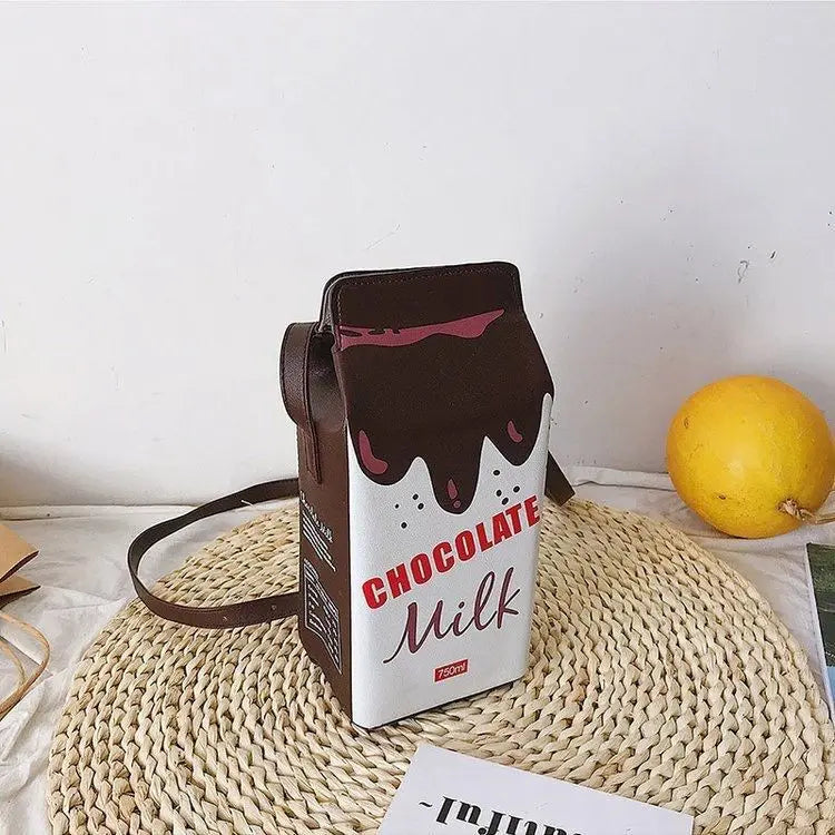 Milk Or Juice Box Crossbody Bag