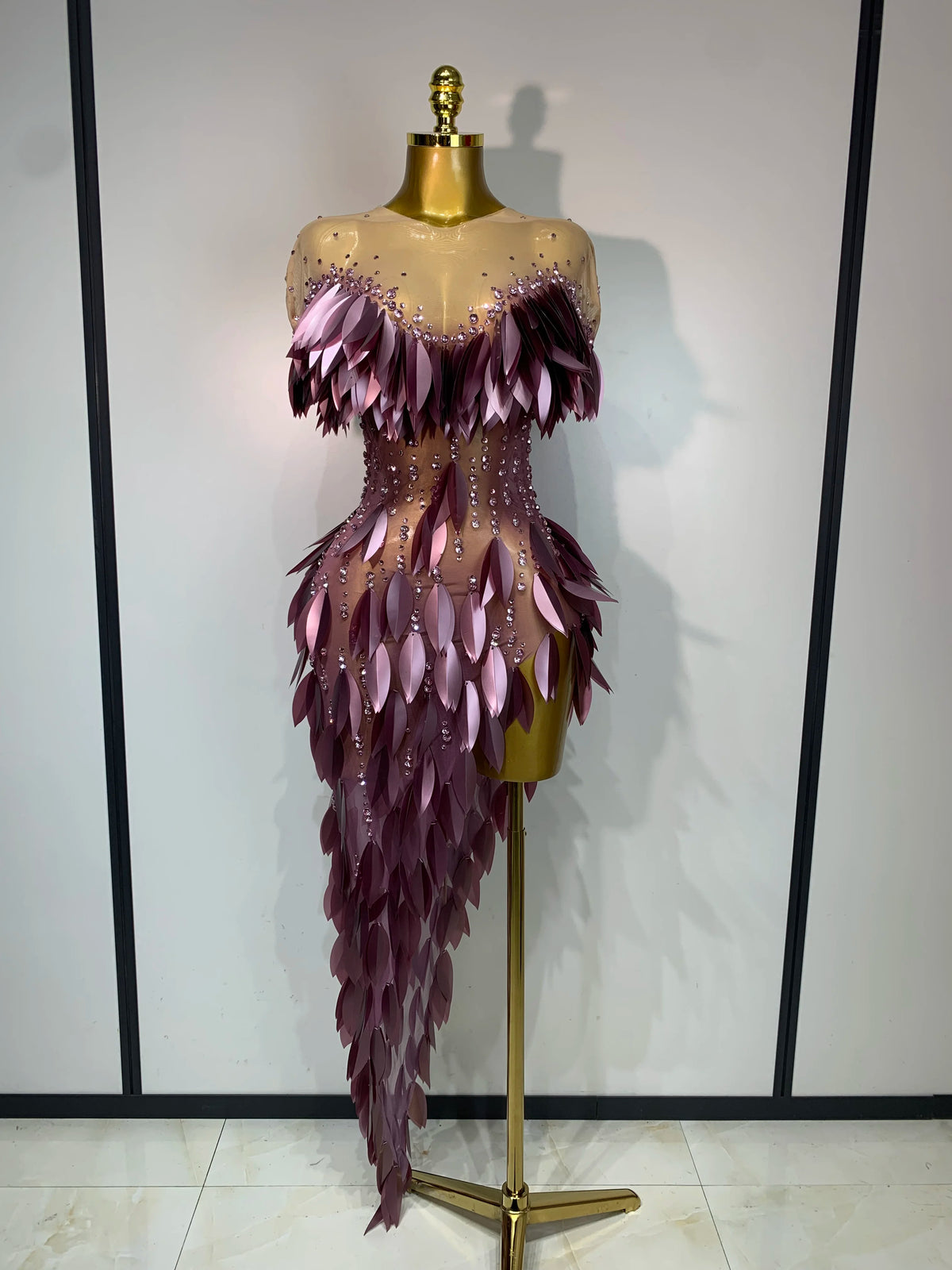 Violet Flame Dress