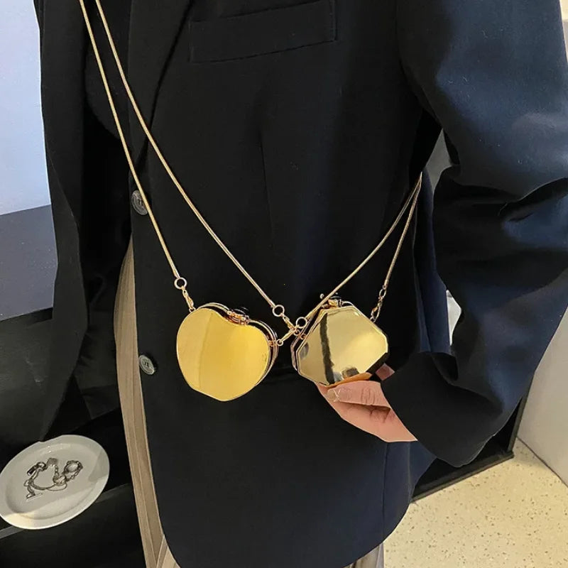 Gold & Silver Shape Bag
