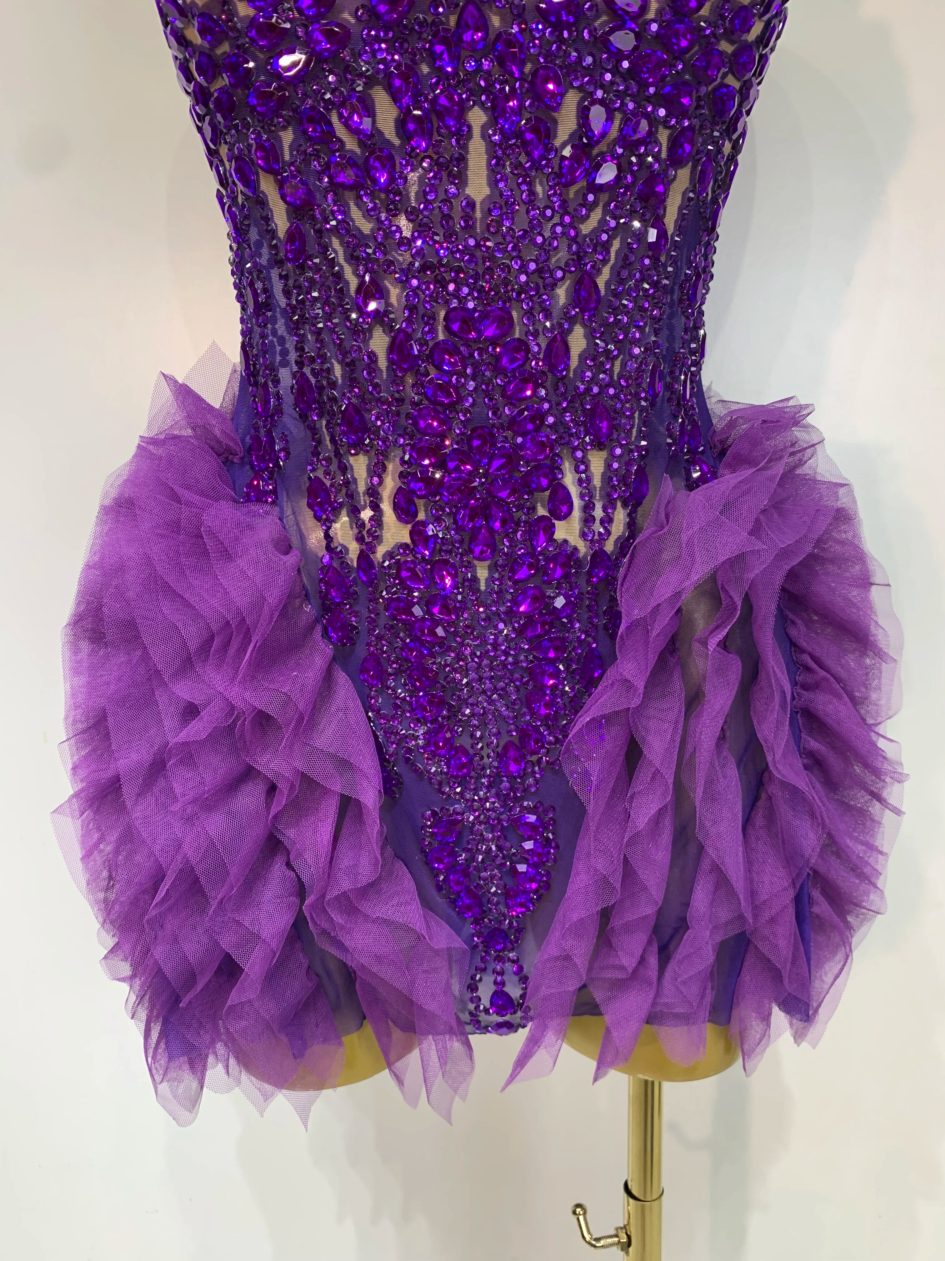 Deep Purple Amethyst Dress