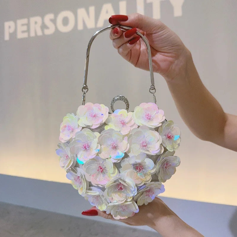 Flower Heart Bag