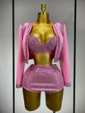 I'm Her Three Piece Short Set