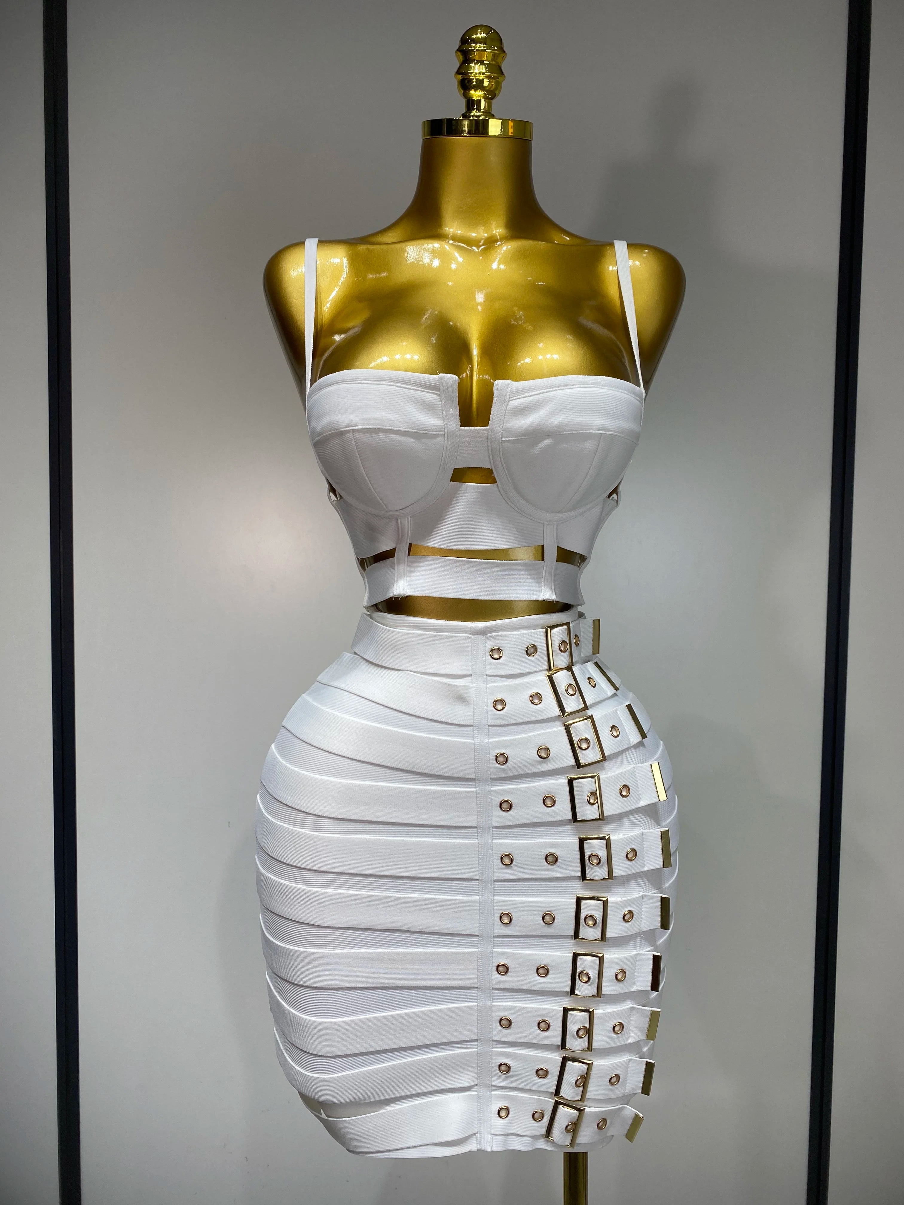 On The Prowl Two Piece Skirt Set
