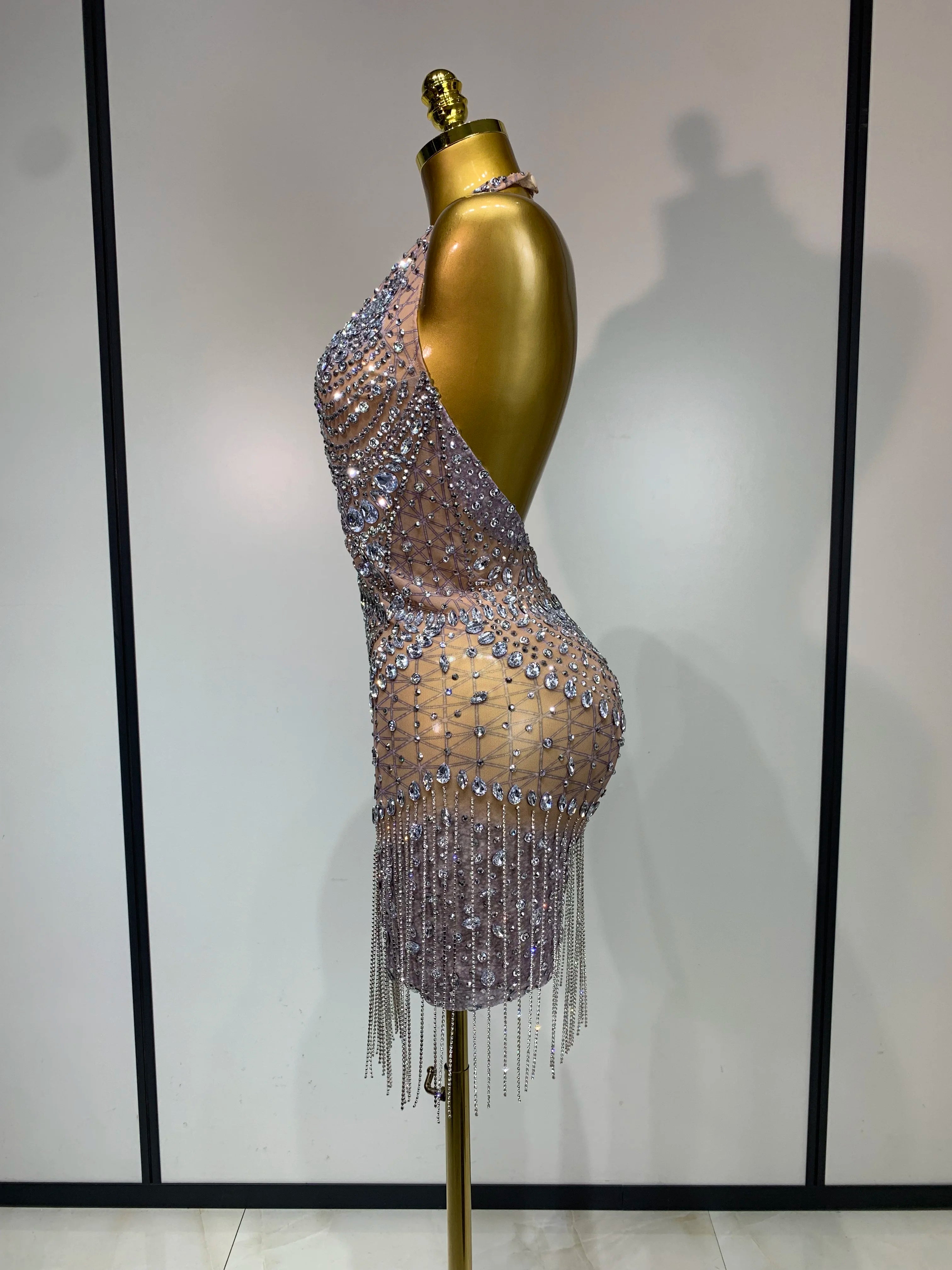 Ice Me Out Mesh Dress