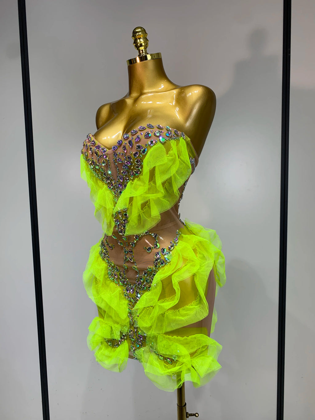 Carnival Night Mesh Dress
