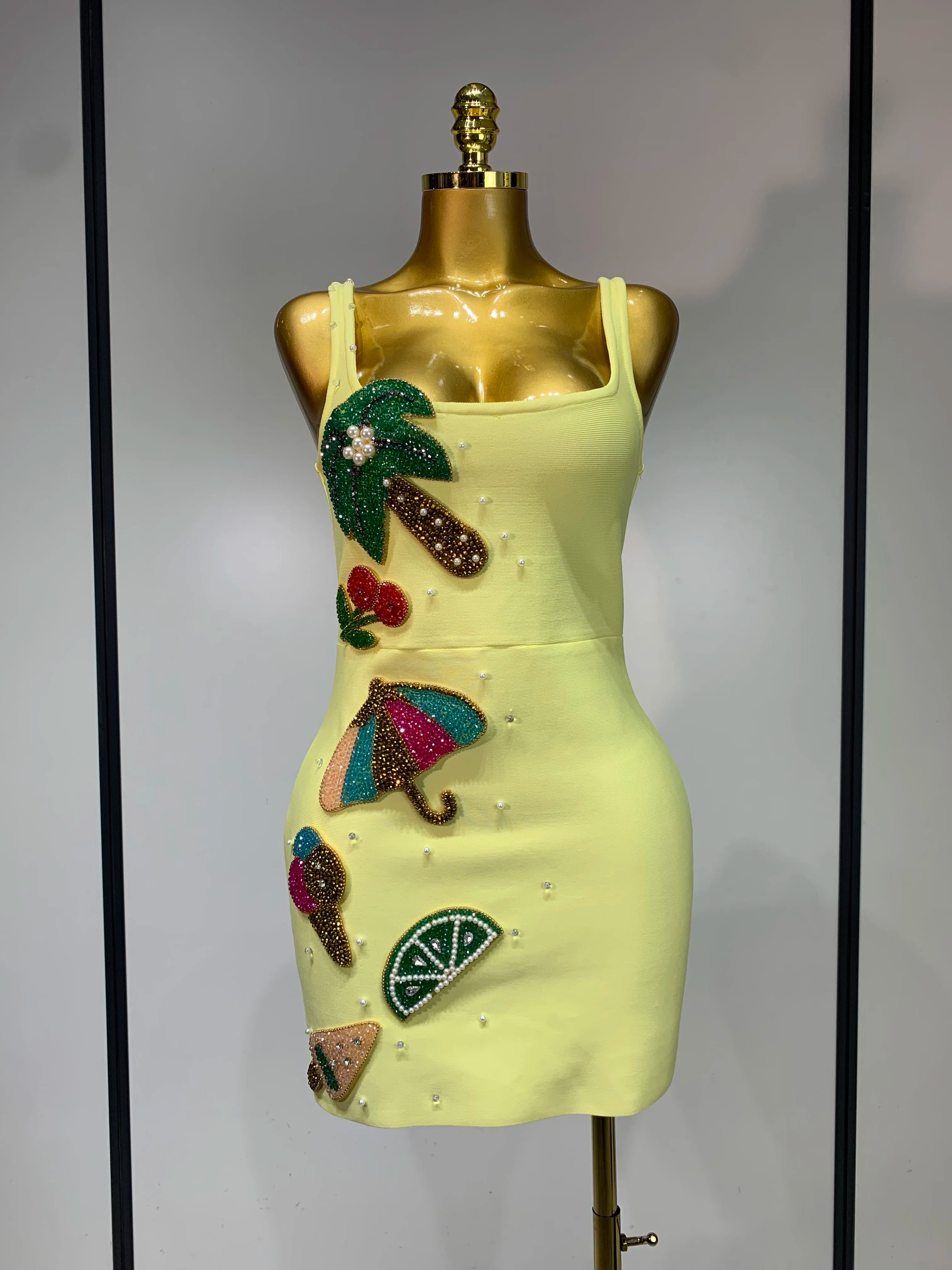 Tropical Beach Pearl Dress