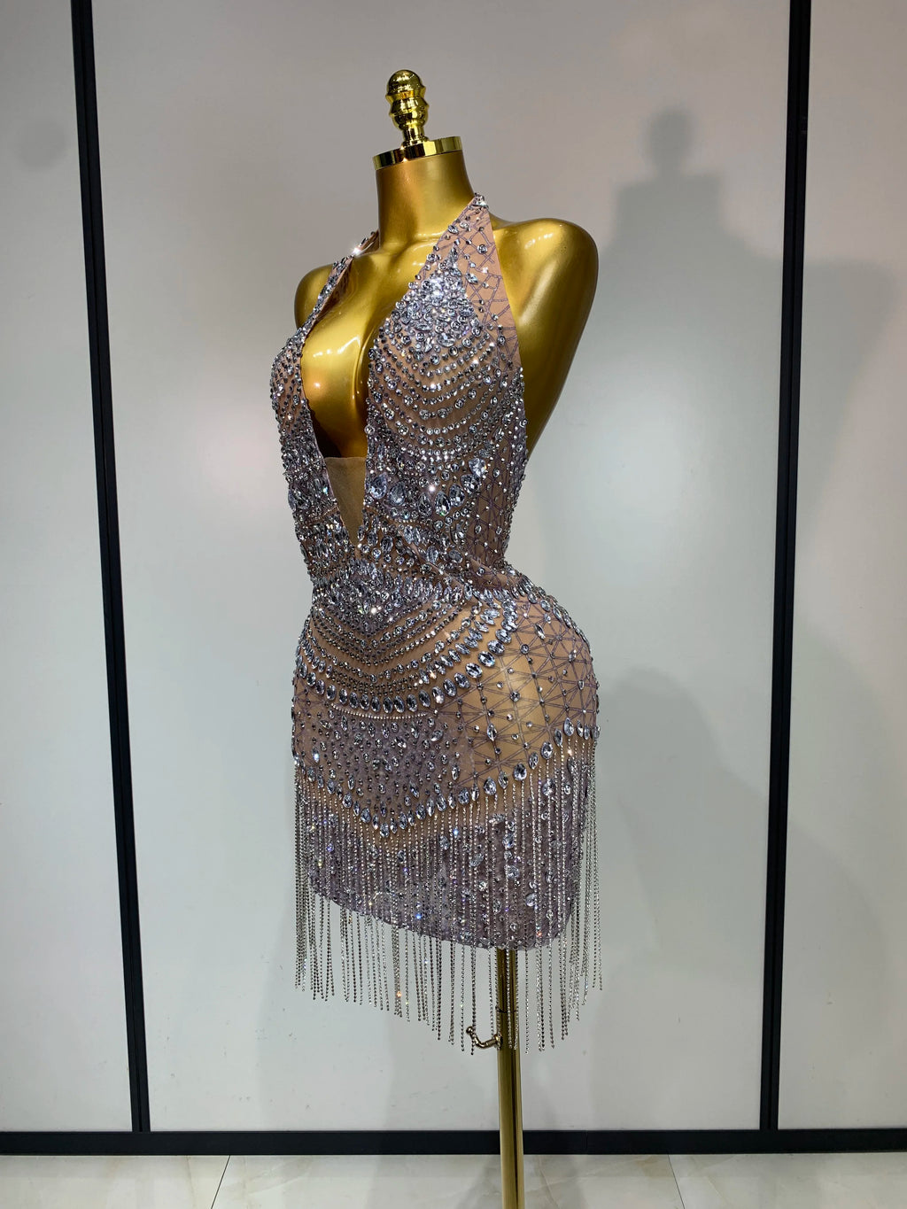 Ice Me Out Mesh Dress