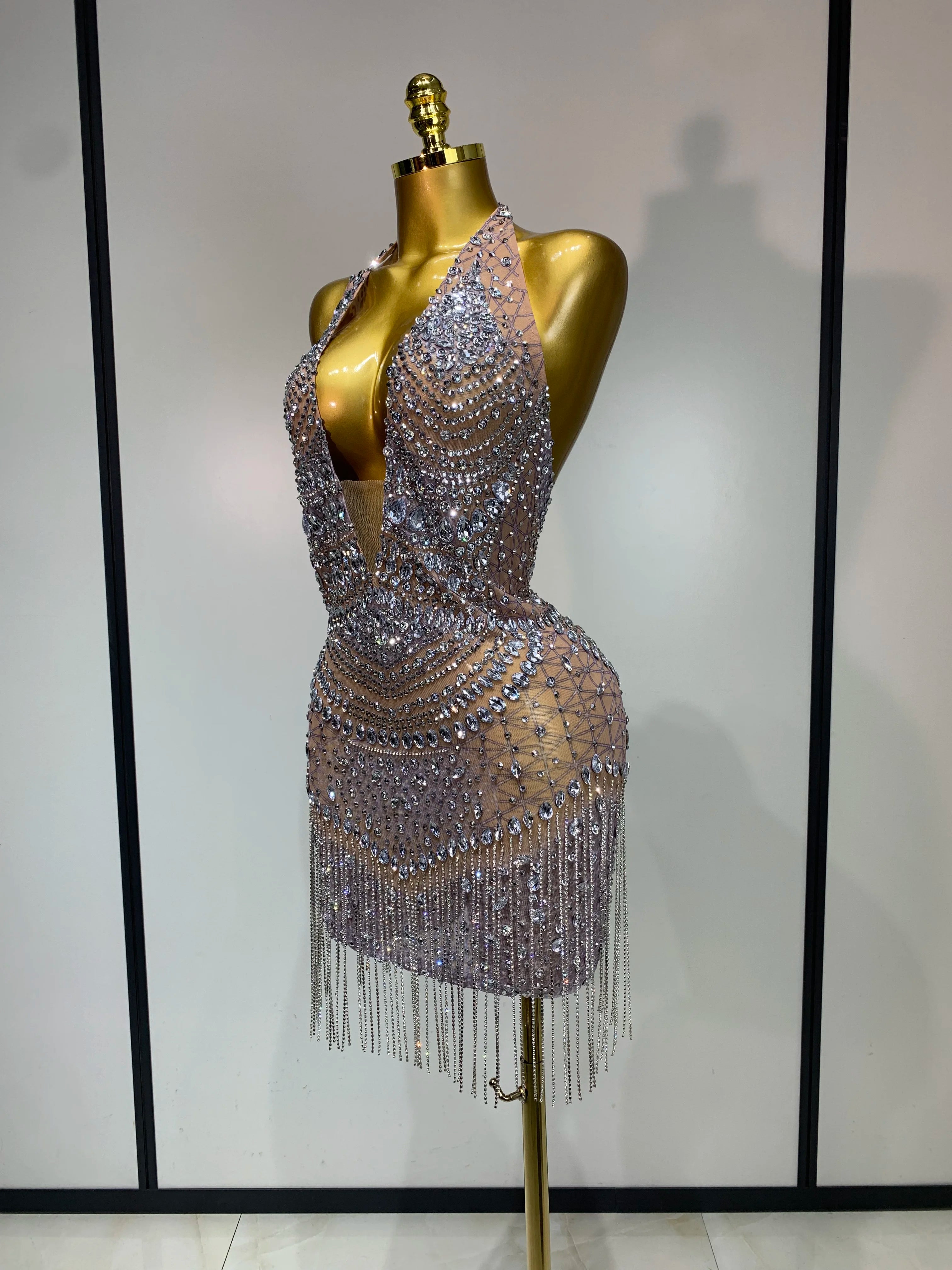 Ice Me Out Mesh Dress