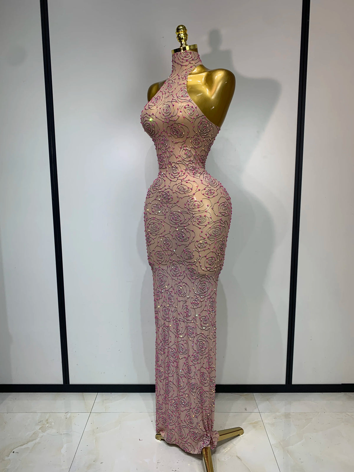 Davina Rose Halter Dress