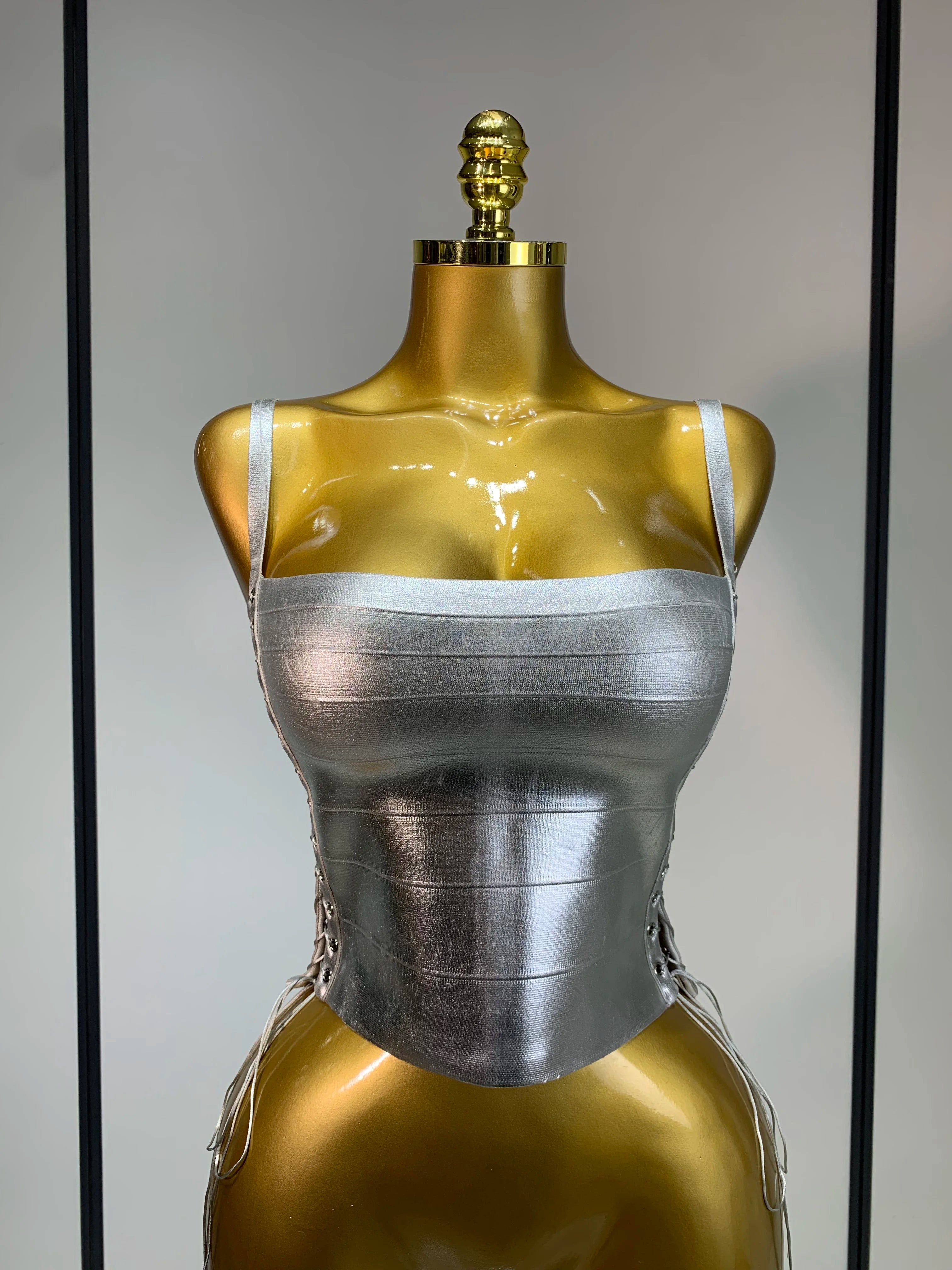 Sparkly Bandage Top
