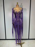 Tranquility Purple Dress