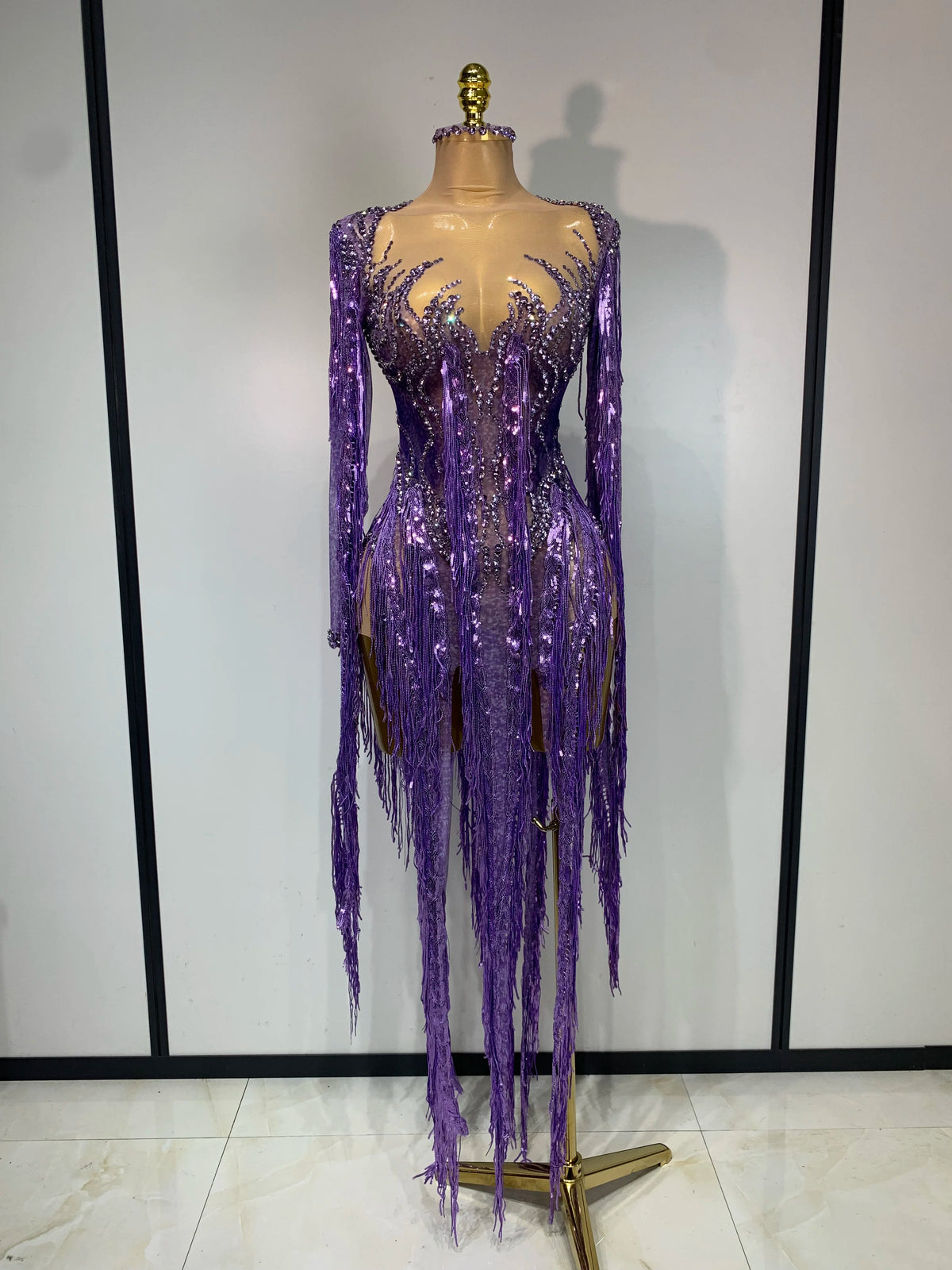 Tranquility Purple Dress