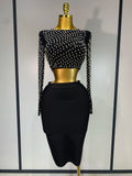 Precious Pearl Two Piece Skirt Set
