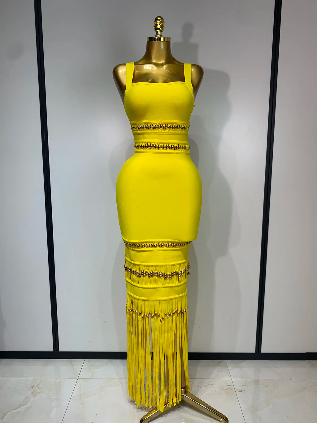Goddess Oshun Yellow Dress