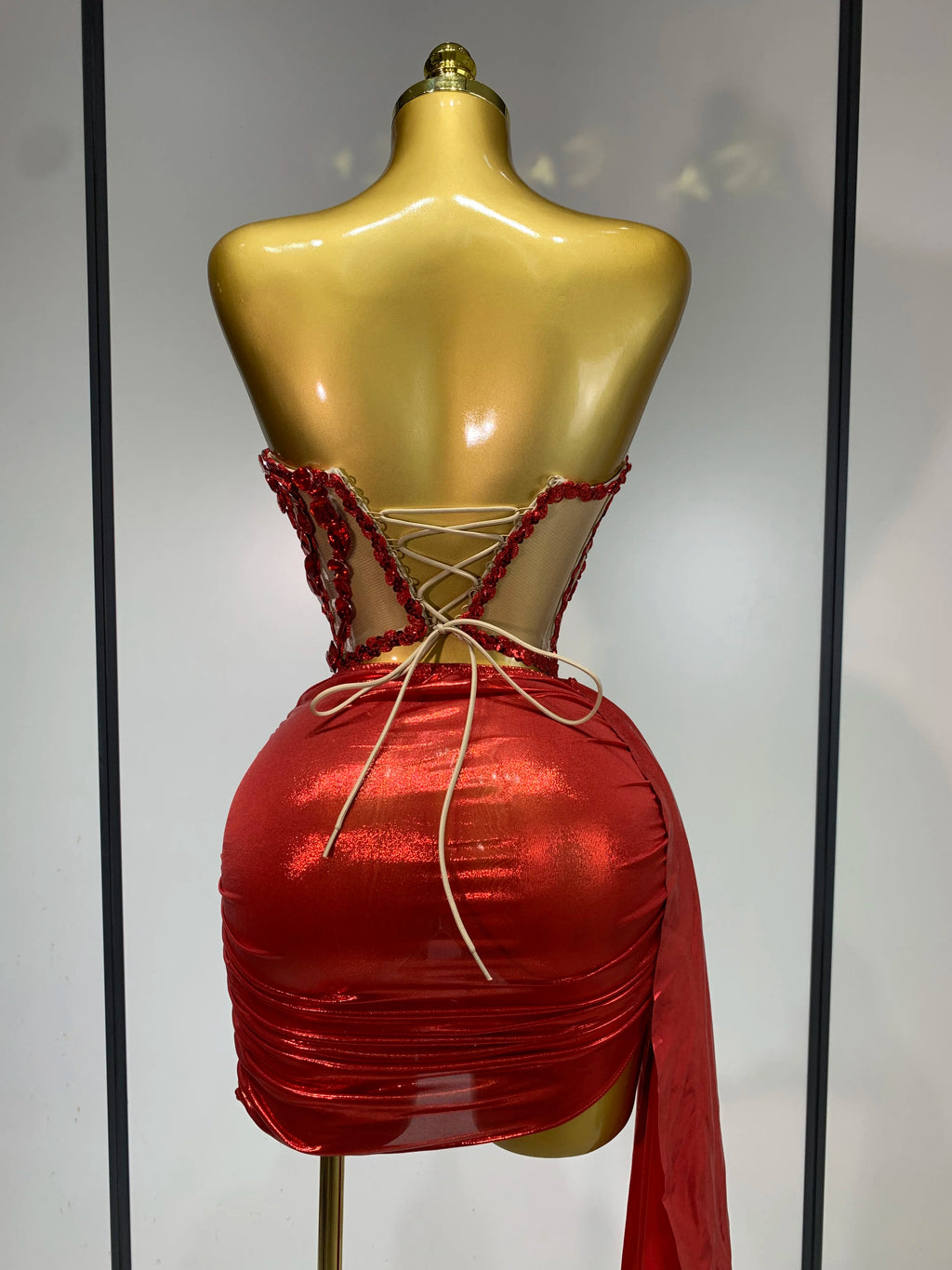 Apple Two Piece Skirt Set