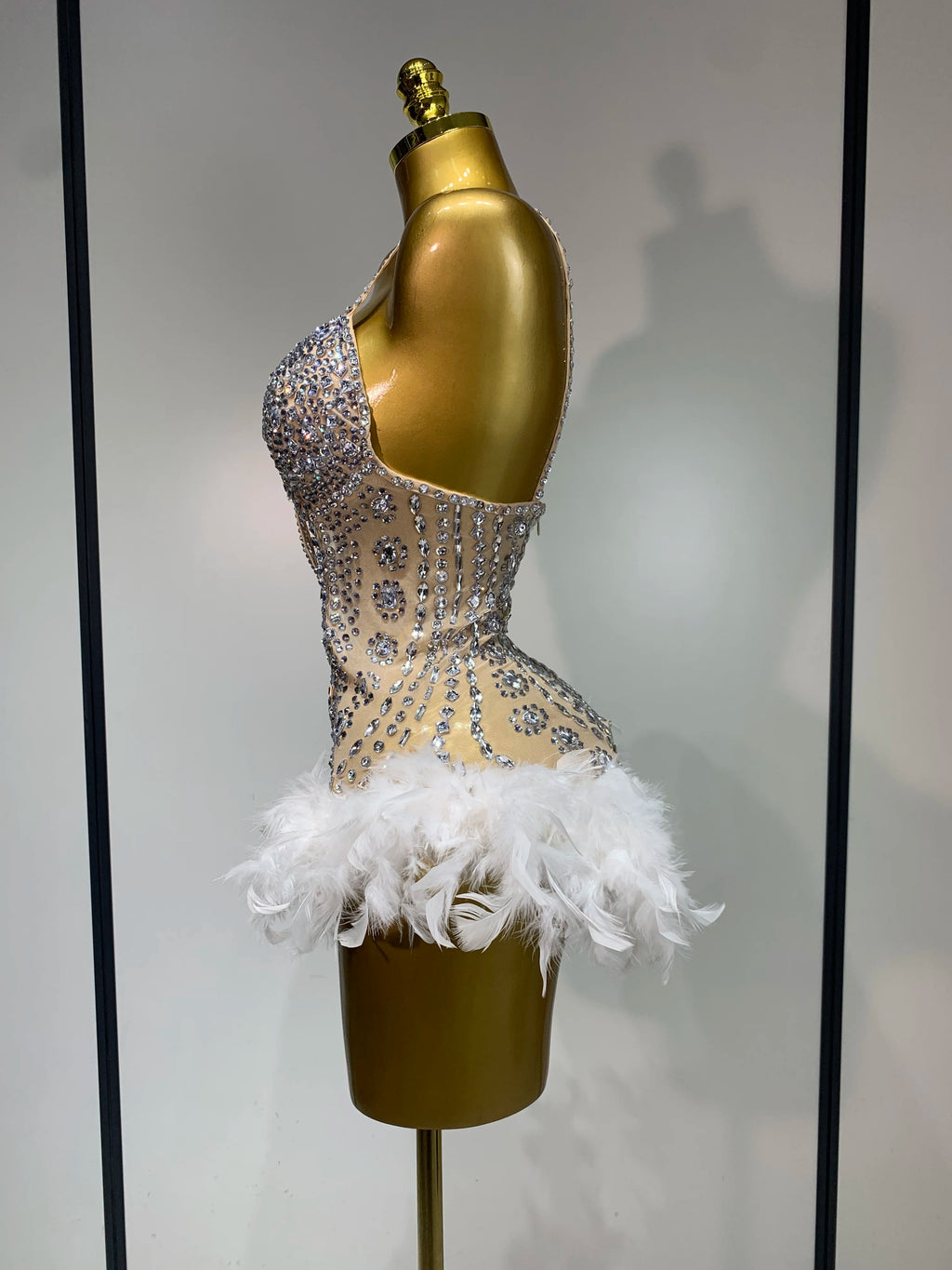Lady Bird Feathers Bodysuit