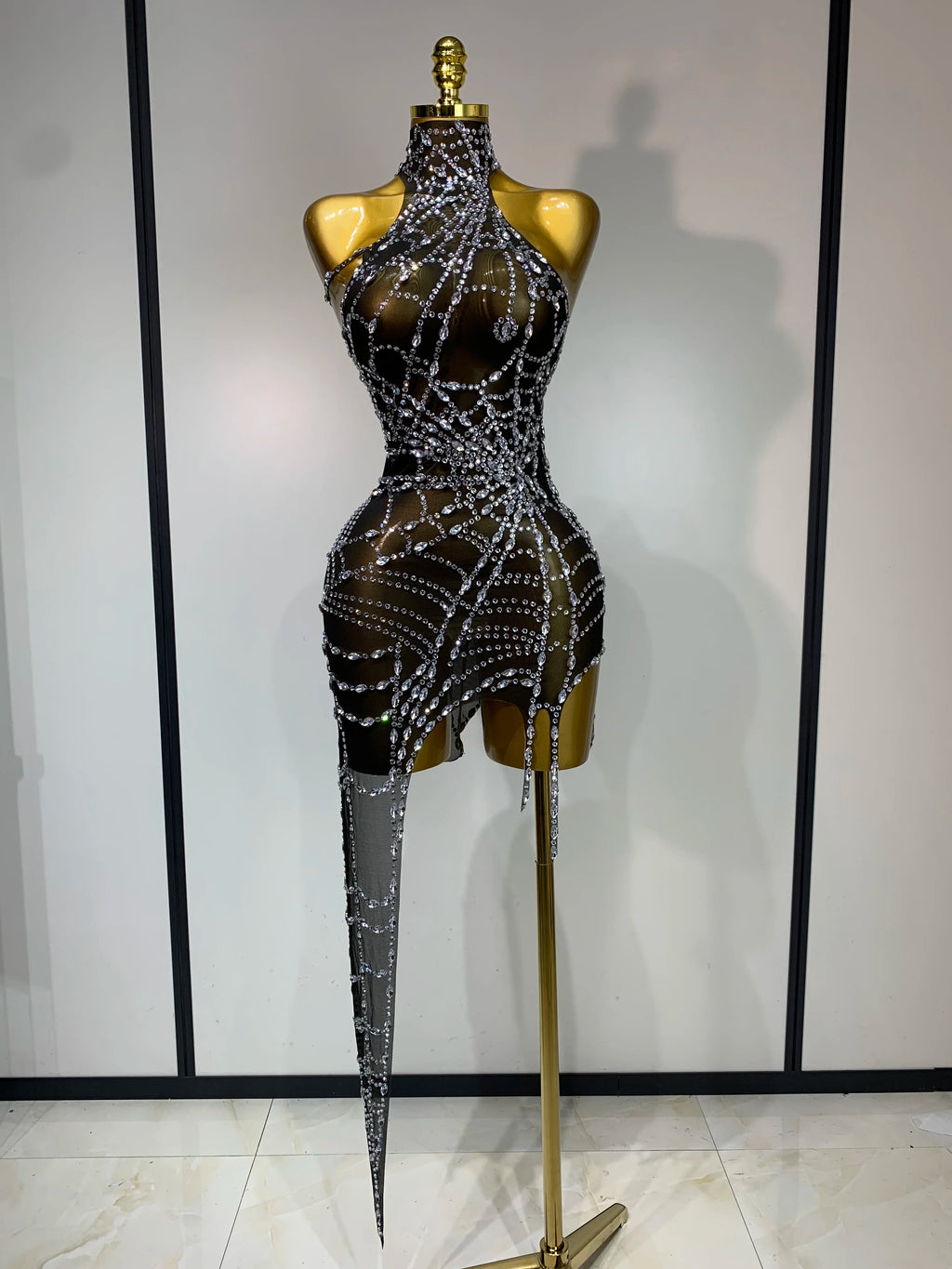 Spider Web Split Side Dress