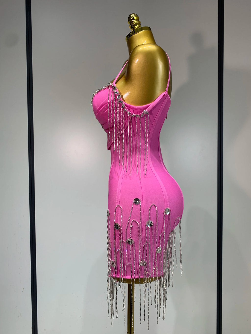 Luxury Rhinestone Dress