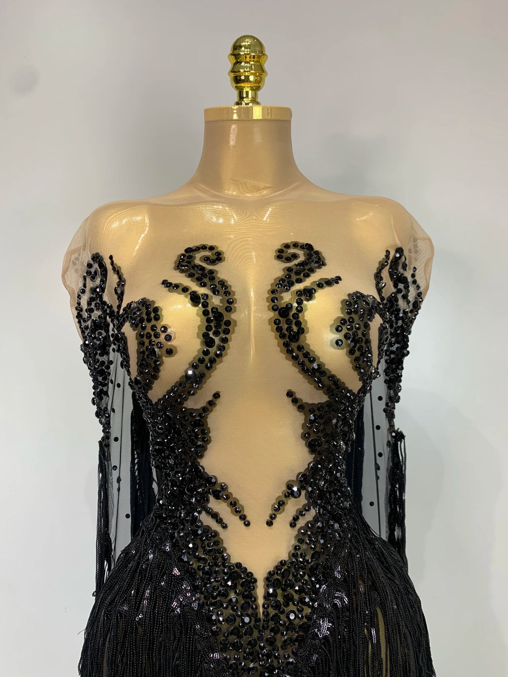 Sexy Sparkly Mesh Dress