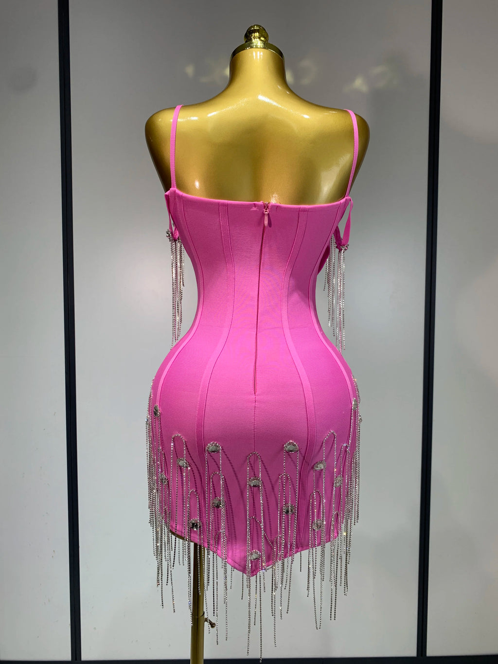 Luxury Rhinestone Dress