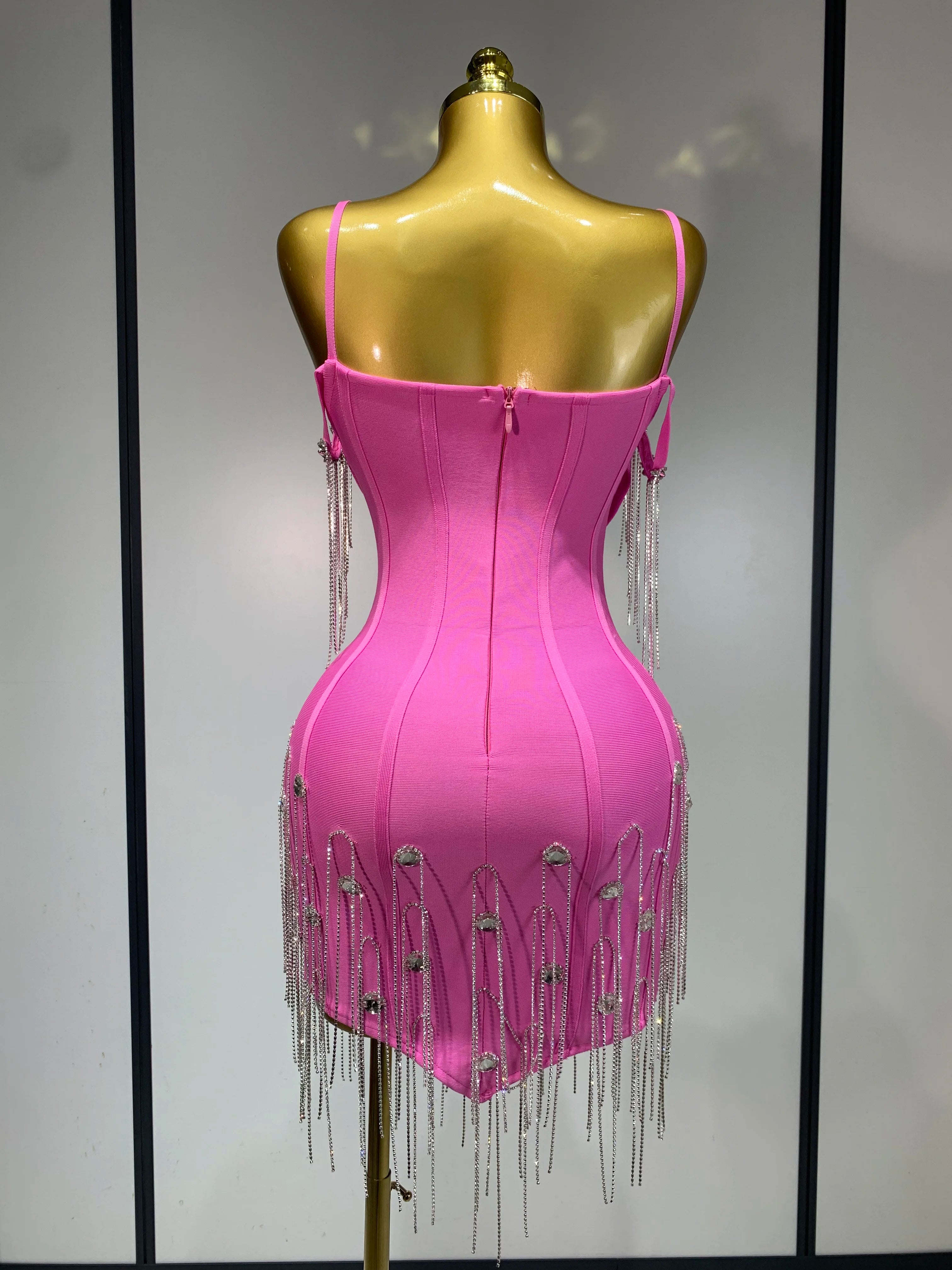 Luxury Rhinestone Dress