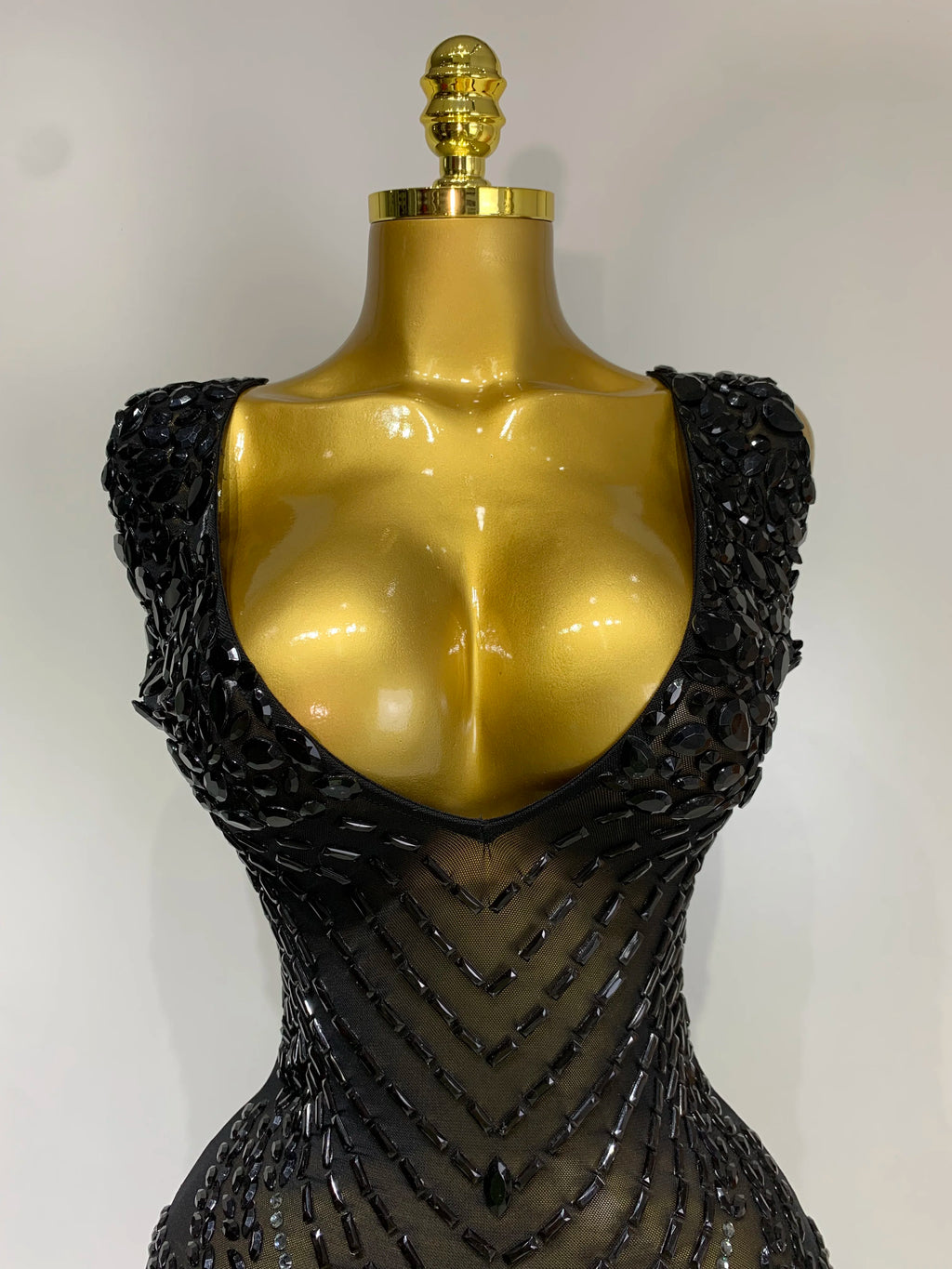 Sparkly Rhinestones Bodycon Dress
