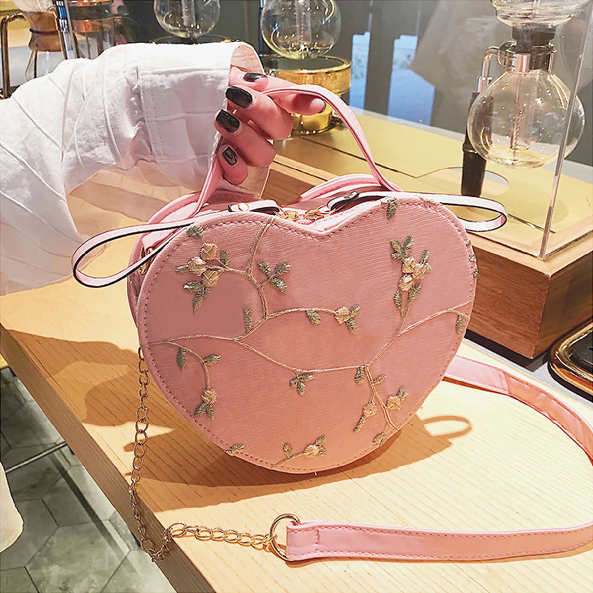 Heart Crossbody Bag