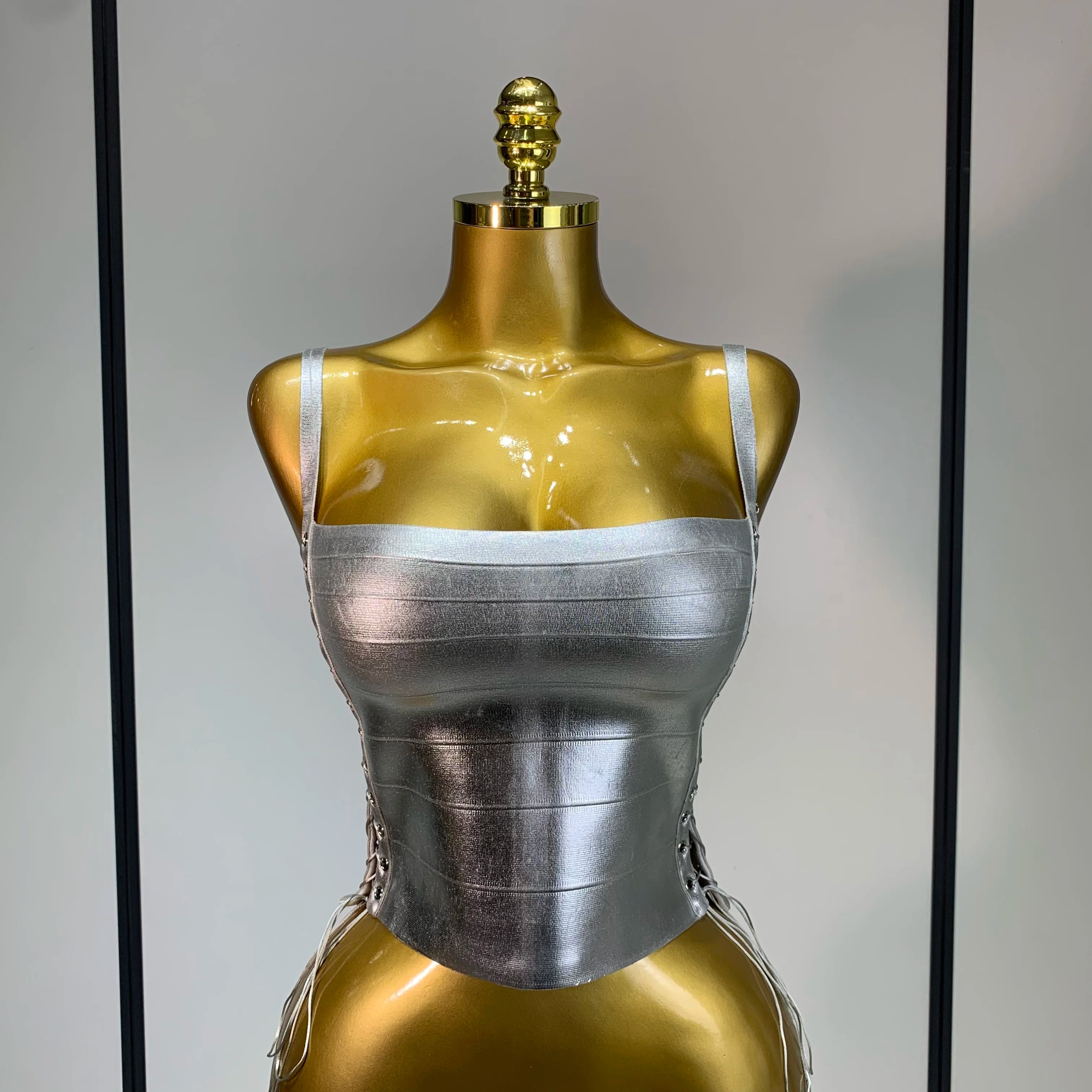 Sparkly Bandage Top
