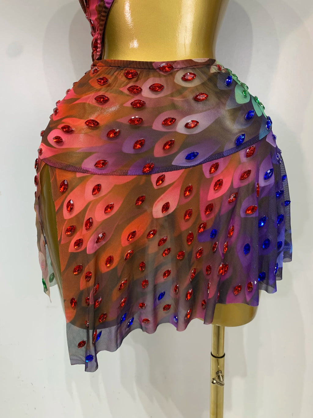 Peacock Aura Dress