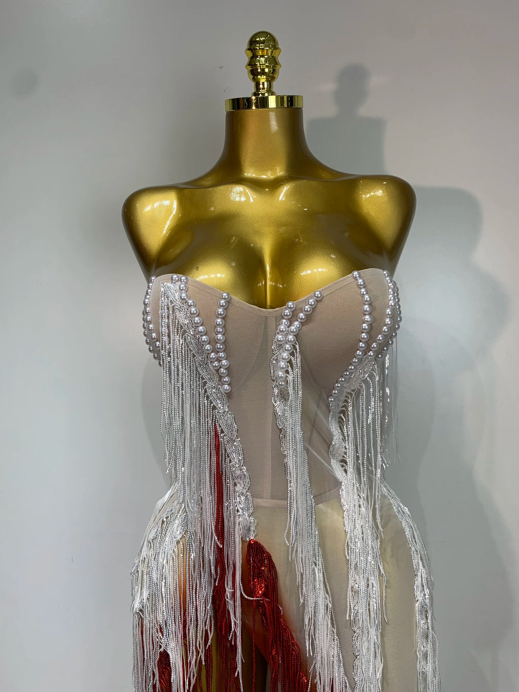 Fire Quartz Pearl Dress