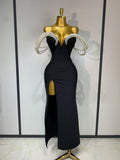 Designer Pearls Bodycon Dress