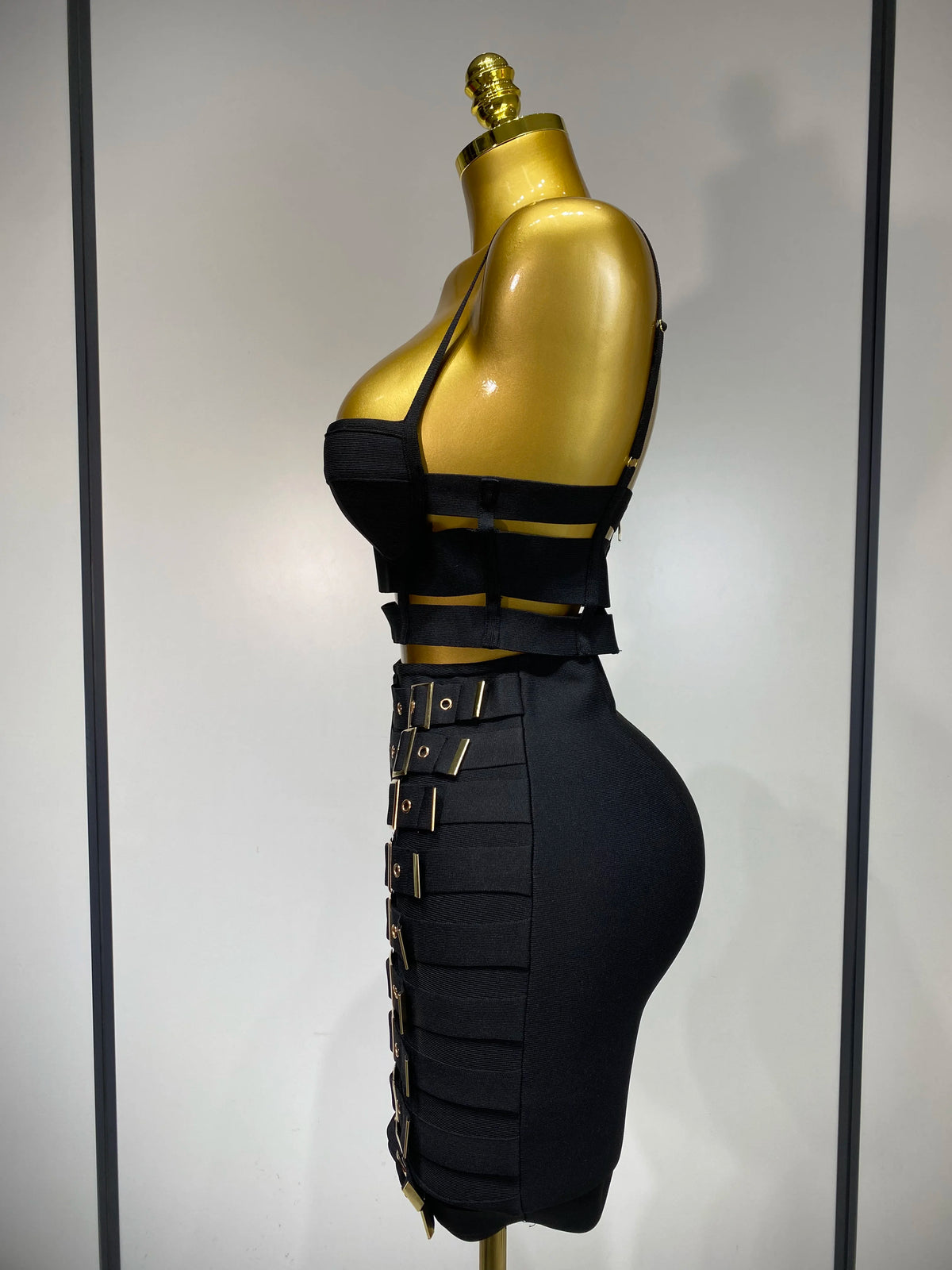 On The Prowl Two Piece Skirt Set