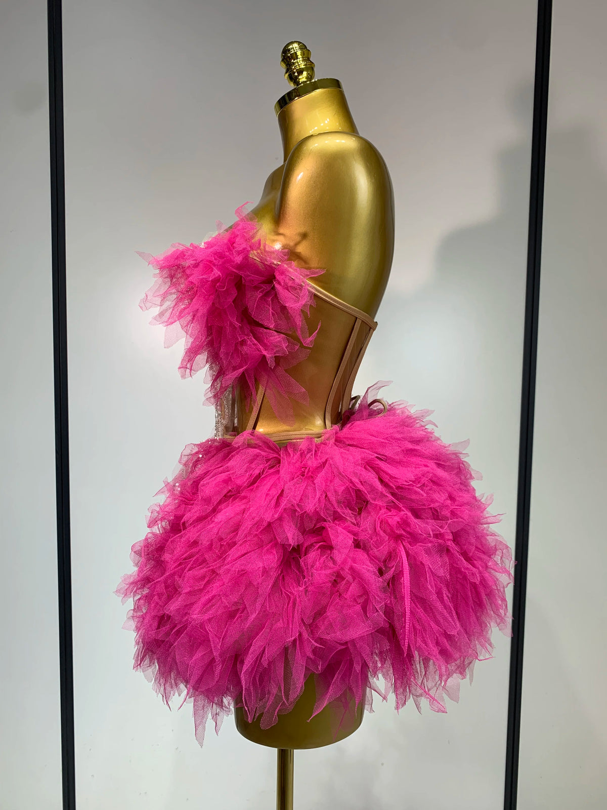 I Believe I Can Fly Two Piece Skirt Set