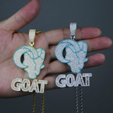 Goat Iced Out Chain