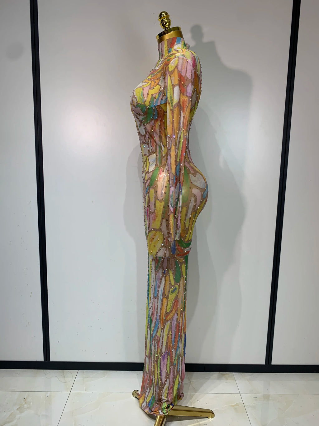 A Piece Of Art Mesh Dress