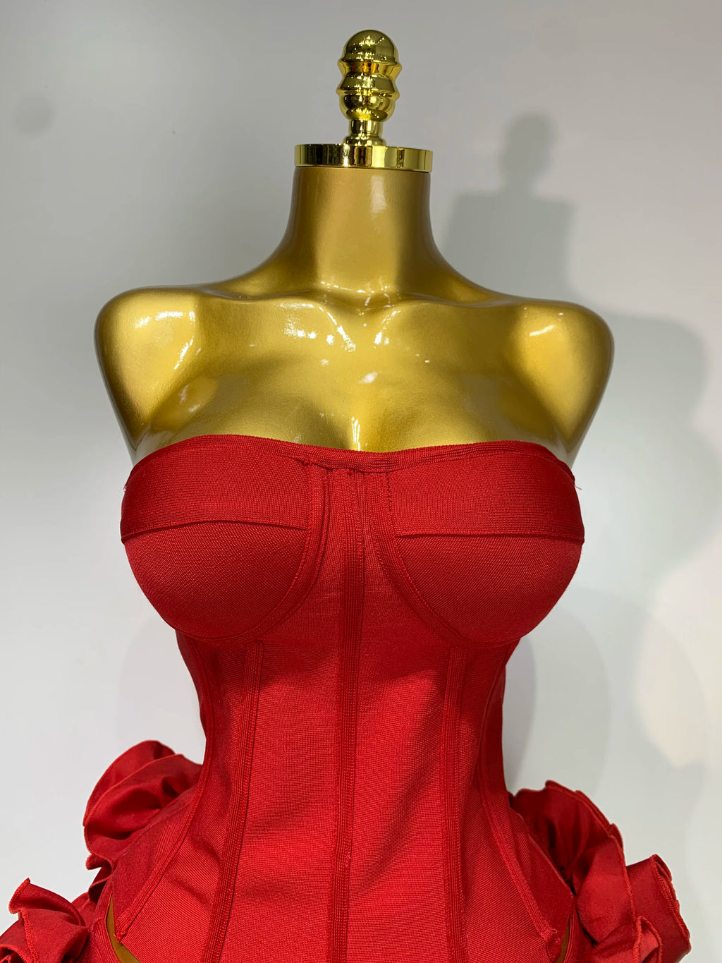 Rose Corset Two Piece Skirt Set